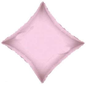 18 inch Light Pink Diamond Foil Balloons