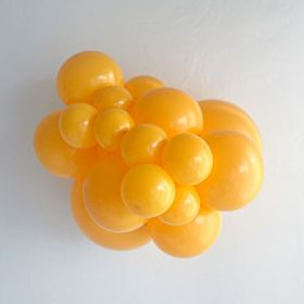 24 inch TUFTEX Goldenrod Latex Balloons - 3 CT