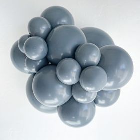 11 inch TUFTEX Gray Smoke Latex Balloons - 100 count