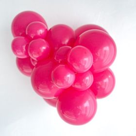 24 inch TUFTEX Hot Pink Latex Balloons - 25 count