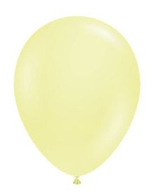 24 inch Tuf-Tex Lemonade Latex Balloons - 3 CT