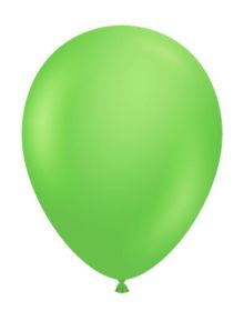 24 inch TUFTEX Lime Green Latex Balloons - 3 CT