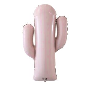36 inch Mingle Balloon Blush Pink Cactus Foil Balloon