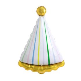 25 inch Mingle Party Hat Shape Foil Balloon - Pkg