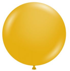 36 inch Tuf-Tex Mustard Latex Balloon