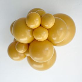 36 inch TUFTEX Mustard Latex Balloons - 2 CT
