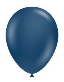 5 inch Tuf-Tex Naval (Steel Blue) Latex Balloons - 50 CT