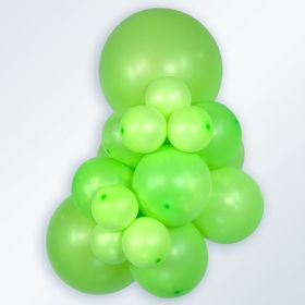 11 inch Sempertex Neon Green Latex Balloons - 100 CT