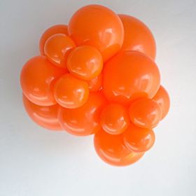 5 inch TUFTEX Standard Orange Latex Balloons - 50 count