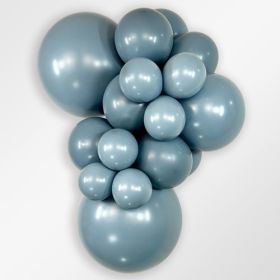 11 inch Sempertex Pastel Dusk Blue Latex Balloons - 100 CT