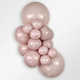 11 inch Sempertex Pastel Dusk Rose Latex Balloons - 100 CT