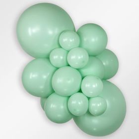 11 inch Sempertex Pastel Matte Green Latex Balloons - 100 CT