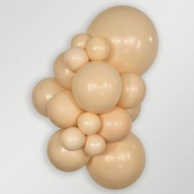 11 inch Sempertex Pastel Matte Nude Latex Balloons - 100 CT