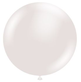 36 inch Tuf-Tex Sugar (Pearl White) Latex Balloon - 2 count