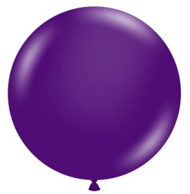 36 inch Tuf-Tex Crystal Purple Latex Balloon