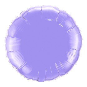 18 inch Lavender Circle Foil Balloons