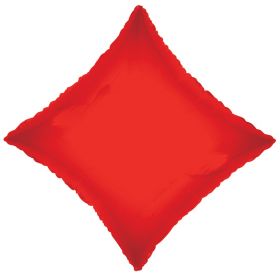 18 inch Red Diamond Foil Balloons