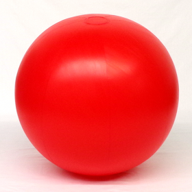 6 foot Red Vinyl Display Ball