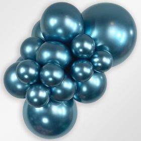 11 inch Sempertex Reflex Blue Latex Balloons - 50 CT