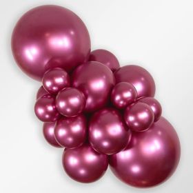 11 inch Sempertex Reflex Fuchsia Latex Balloons - 50 CT