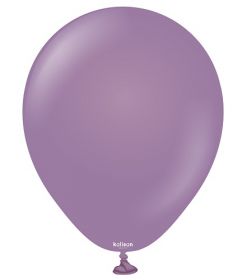 5 inch Kalisan Retro Lavender Latex Balloons