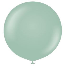 24 inch Kalisan Winter Green Latex Balloons