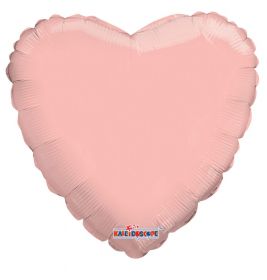 18 inch Rose Gold Heart Foil Balloons