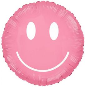 30 inch Tuf-Tex Rosy Smile Foil Balloon - Packaged