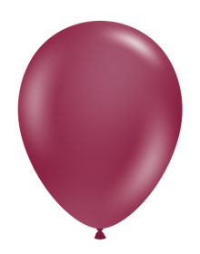 11 inch Tuf-Tex Sangria Latex Balloons - 100 count