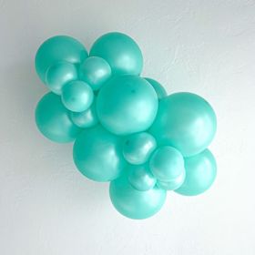 5 inch TUFTEX Pearl Seafoam Latex Balloons - 50 count