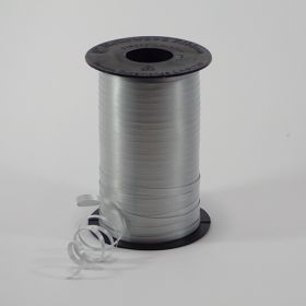 Silver Curling Ribbon Spool - 3/16 inch x 500 yards
