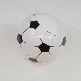 16 inch Soccer Ball Design Beach Ball (11 inch inflated diameter)