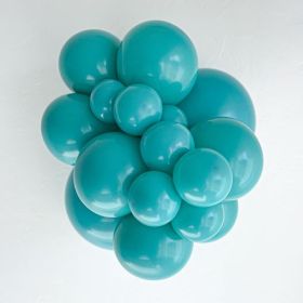 5 inch TUFTEX Teal Latex Balloons - 50 count