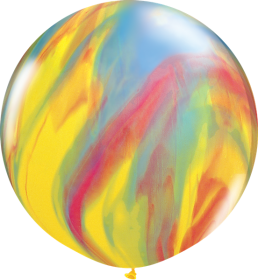 Qualatex Traditional Super Agate 30 inch Latex Balloon - 2 count