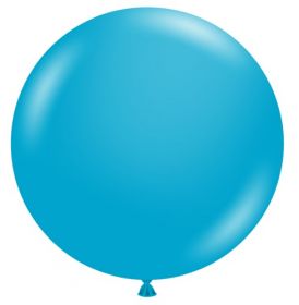 36 inch Tuf-Tex Turquoise Latex Balloon