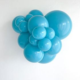 24 inch TUFTEX Turquoise Latex Balloons - 25 count