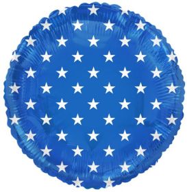 18 inch TUFTEX USA Stars Foil Balloon - Pkg