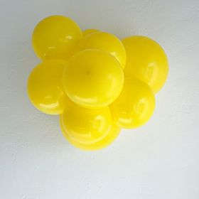 24 inch TUFTEX Standard Yellow Latex Balloons - 3 CT