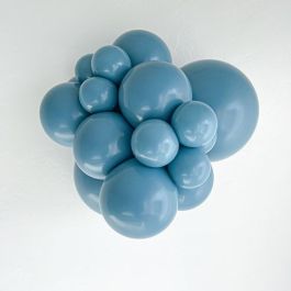 24 inch TUFTEX Blue Slate Latex Balloons