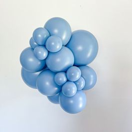 5 inch Tuf-Tex Georgia (Pearl True Blue) Latex Balloons - 50 CT