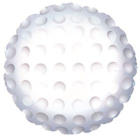 18 inch Golf Ball Foil Balloon