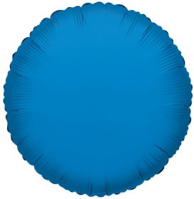 18 inch Periwinkle Blue Circle Foil Balloons