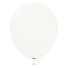 5 inch Kalisan Standard White Latex Balloons