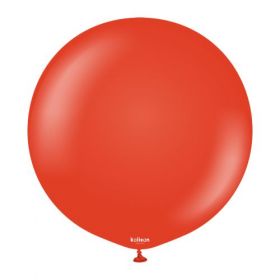 24 inch Kalisan Standard Red Latex Balloons