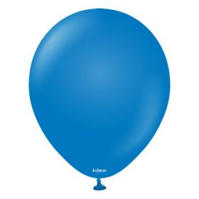 12 inch Kalisan Standard Blue Latex Balloons