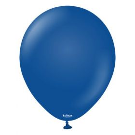 12 inch Kalisan Dark Blue Latex Balloons