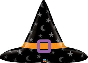 40 inch Qualatex Witches Hat Shape Foil Balloon