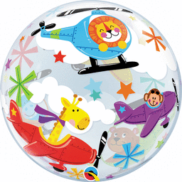 22 inch Qualatex Flying Circus Bubble Balloon