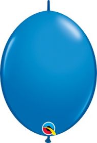 12 inch Qualatex Dark Blue QuickLink Latex Balloons - 50 count