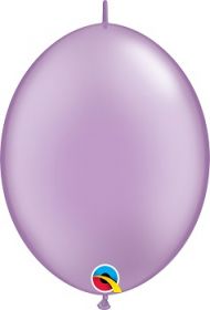 12 inch Qualatex Pearl Lavender QuickLink Latex Balloons - 50 count